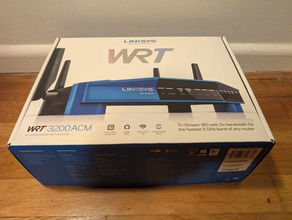 Linksys WRT3200ACM AC3200 Dual-Band Wi-Fi Router for sale online