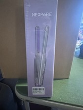 NEXPORE Flat Iron/Straightener Hair Straightener, Purple & Silver