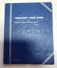 Lot Of 40 Mercury Dimes In Collection Book. Various Years LotC