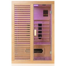Infrarotkabine Infrarotsauna Wärmekabine Sauna Saunakabine 2 Personen Keramik