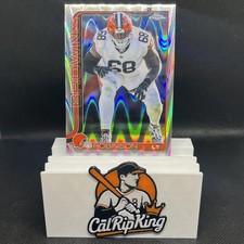 2025 Topps Chrome Football Cam Robinson #124- RayWave Parallel
