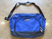 Soft Blue Computer, Notebook, Laptop Bag -Shoulder Strap  Handle 14.5 x 10 x 4"