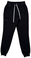 Figs High Waist Zamora Jogger Scrub Pants Women  s Small Tall Black