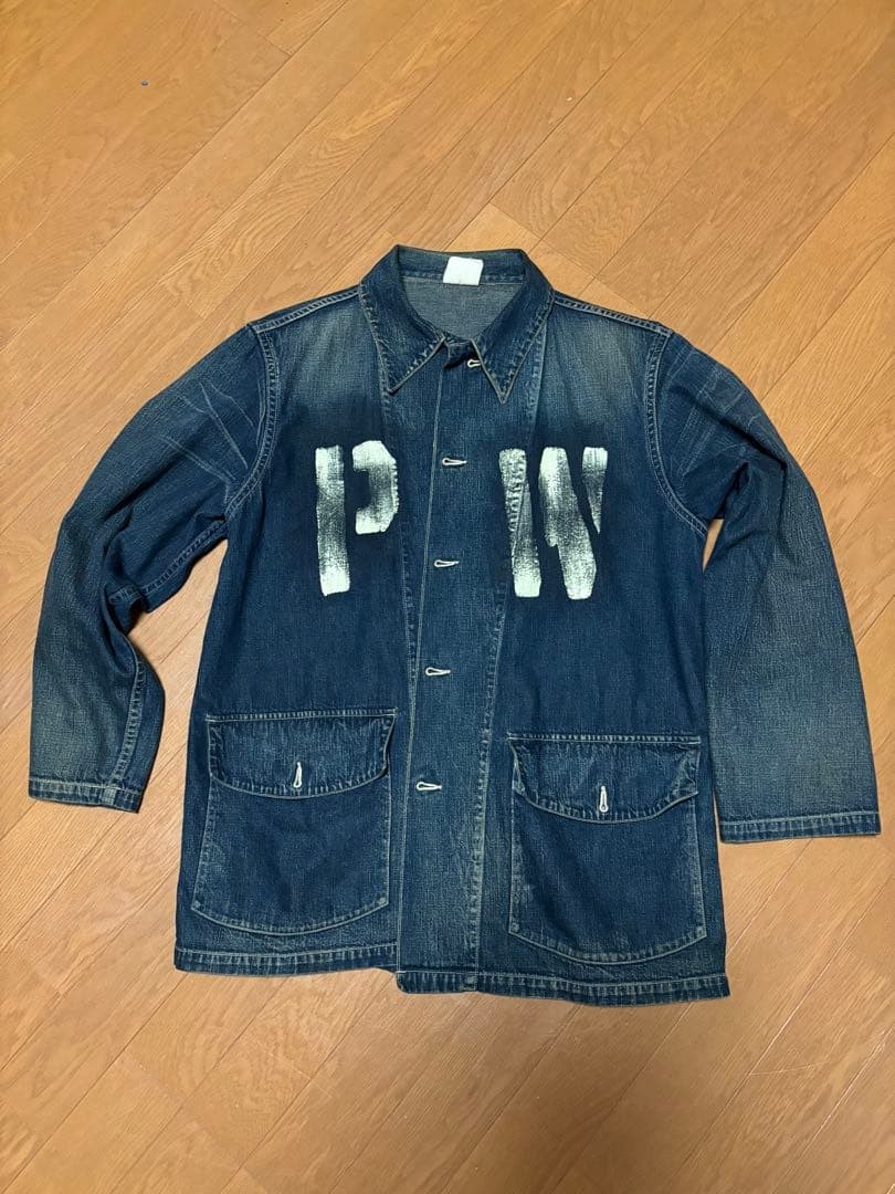 Buzz Rickson's Coverall Work Jacket Cotton Authen… - image 1