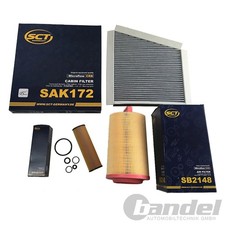INSPEKTIONSPAKET FILTERSET f&uuml;r MERCEDES-BENZ E-KLASSE W211 S211 E200 163+184 PS