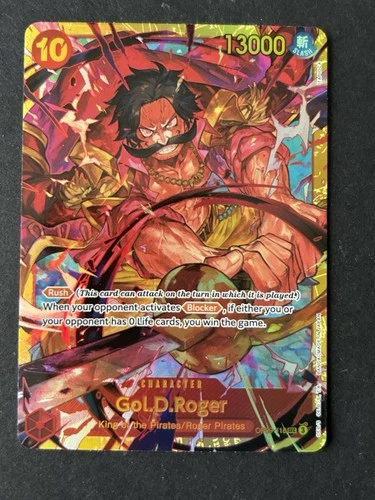 Gol D Roger OP09-118 SEC Rare Emperors In The New World One Piece NM-Mint