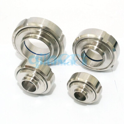 DN20-DN100 304 Stainless Sanitary DIN Weld On Socket Union Set Pipe Fitting