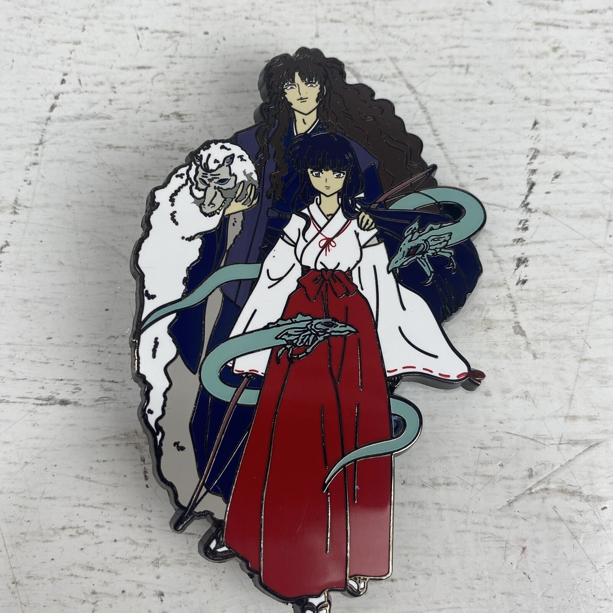 Naraku and Kikyo Man On The Moon Pin Numbered Nickel 3.5