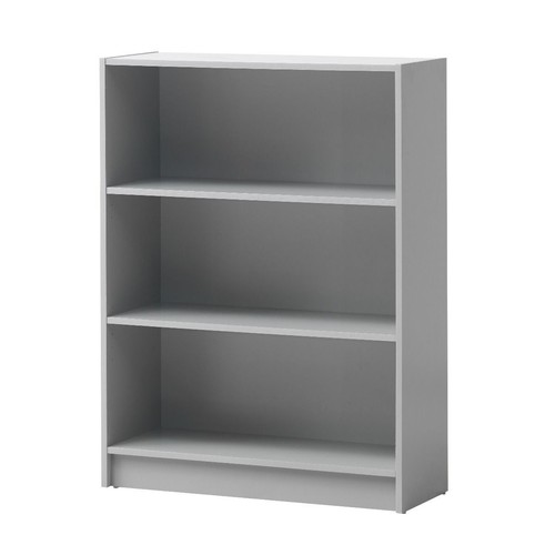 Unidad de almacenamiento de estantería gris plateado exhibición estantes ajustables - Imagen 10 de 20
