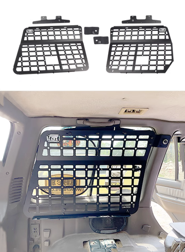 Panel de flanco de almacenamiento ventana lateral trasera MOLLE para Mitsubishi Pajero V20 1991-1999 - Imagen 2 de 6