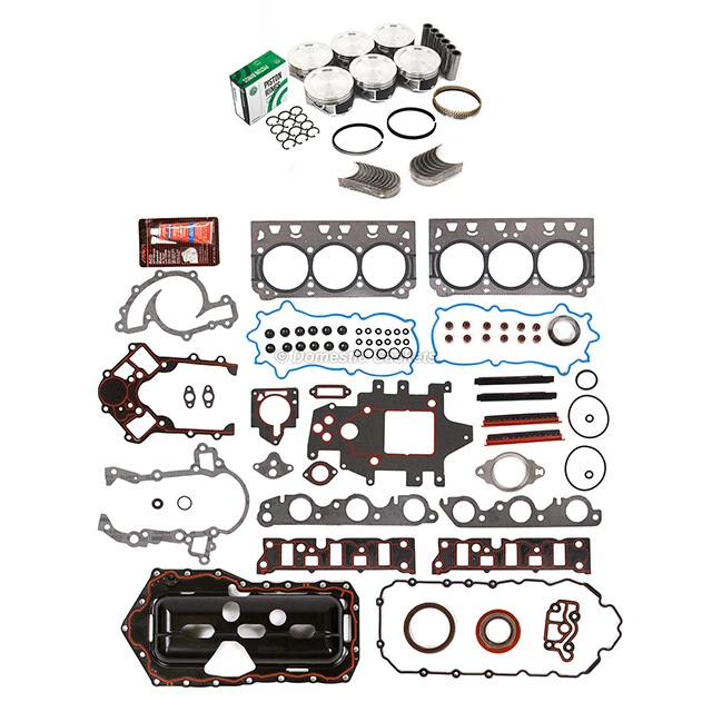 Juego completo de juntas rodamientos pistones aptos para Buick Oldsmobile 96-03 sobrealimentado 3,8 L Foto 2 de 4