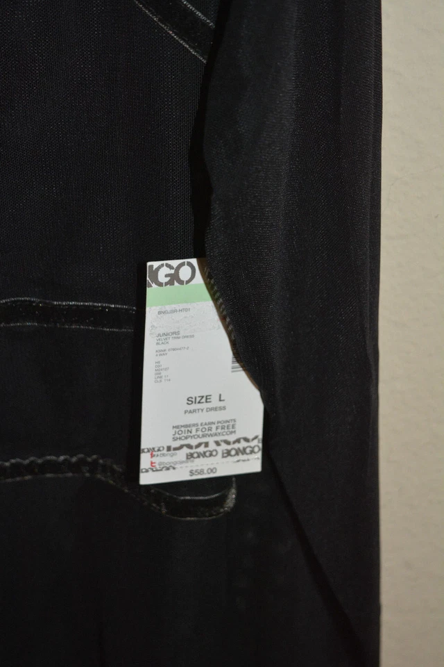 Top negro Bongo para niñas talla L $58 ¡NUEVO CON ETIQUETAS!! Foto 4 de 4