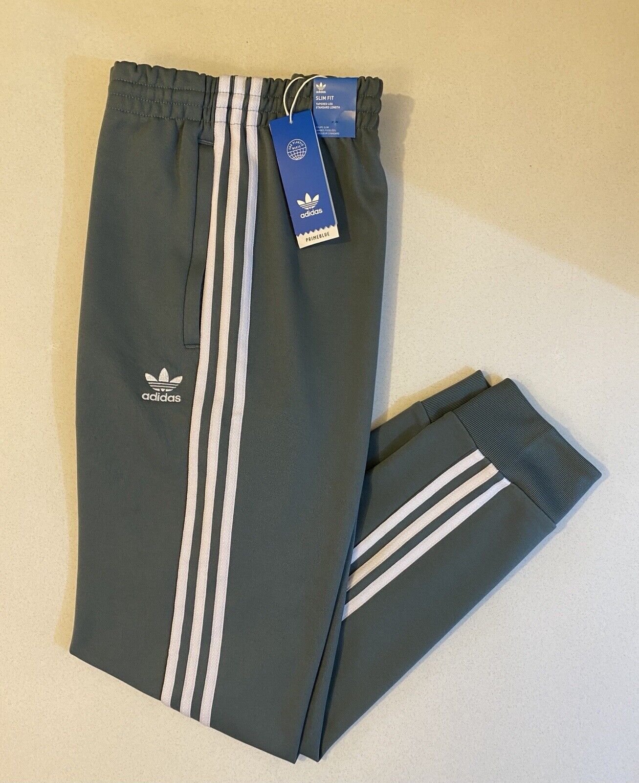 Adidas Originals Primeblue Superstar Pants Blue Oxide White Size 2XL GN3514