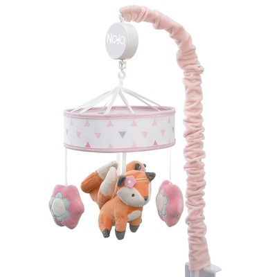 baby girl crib musical mobile