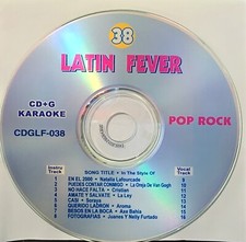 38  LATIN FEVER SPANISH KARAOKE LOT VA