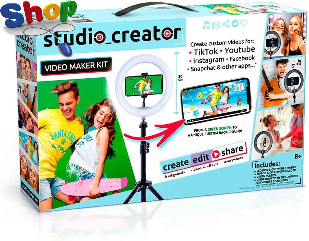 Studio  Creator  INF  001UK  Video  Maker  Kit ,  Black