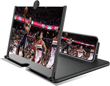 18 Inch Screen Magnifier for Cell Phone 3D Hd Phone Screen Magnifier,Portable Ph