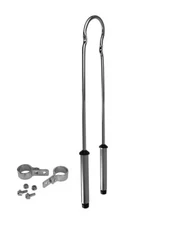 SCHWINN VINTAGE KRATE OG LOWRIDER SISSY BAR W/SHOCK 28"LONG CHROME PLATTED