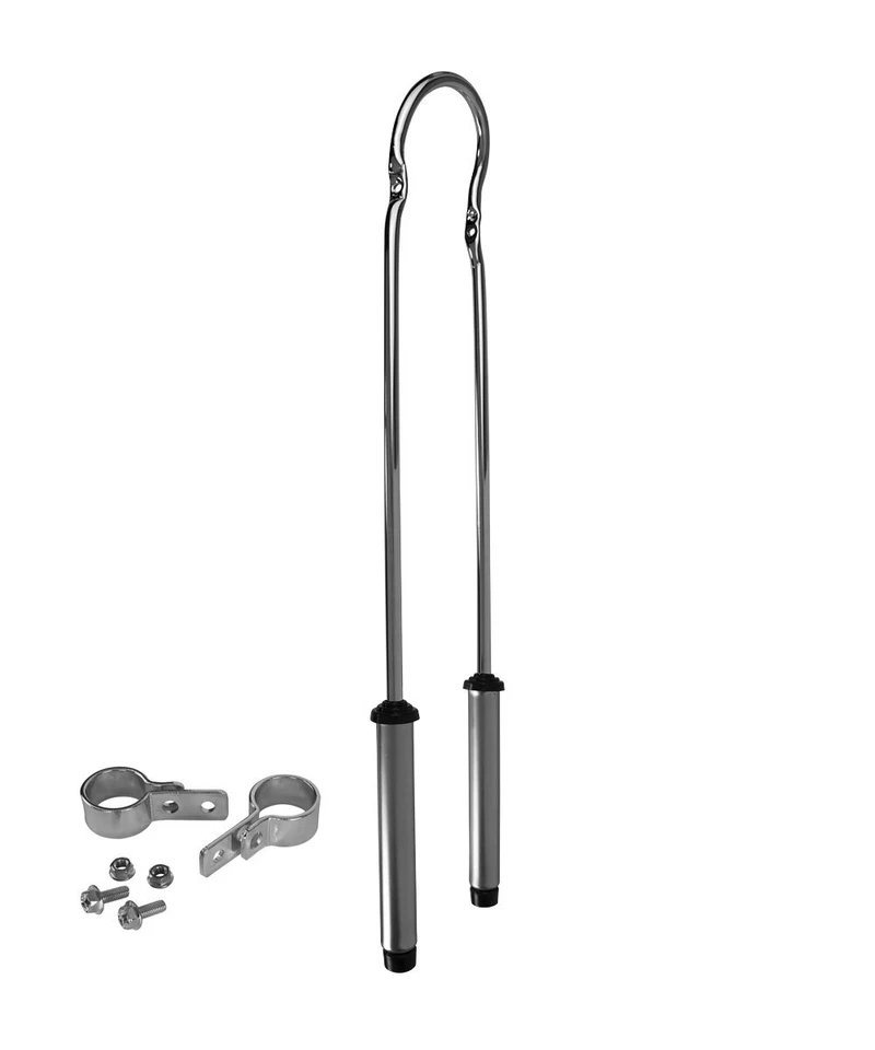 SCHWINN VINTAGE KRATE OG LOWRIDER SISSY BAR W/SHOCK 28"LONG CHROME PLATTED