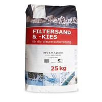25 Kg Sack Filtersand 0,71–1,25 Mm – Poolfiltersand | Quarz Teichfilter Anlage