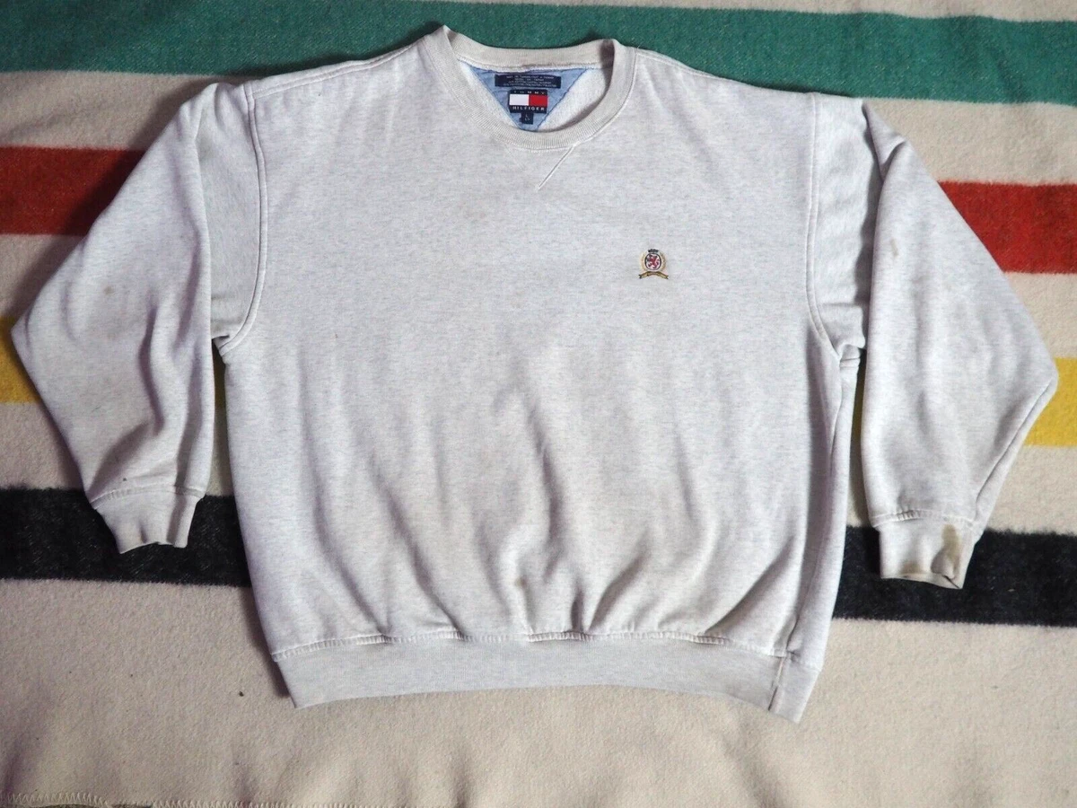 Tommy hilfiger crest clearance sweatshirt