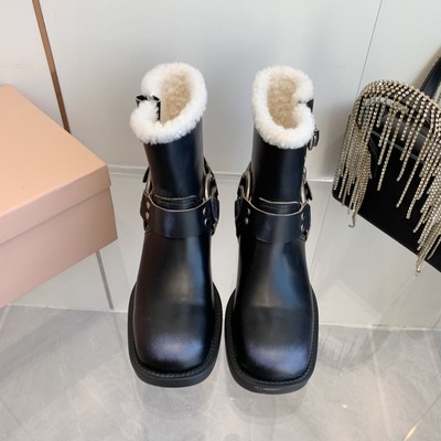 MIUMIU Classic Rider Boots