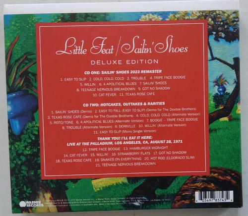 Little Feat Sailin Shoes Deluxe limited 2023 all media 2 x CD reissue remastered - Picture 2 of 7