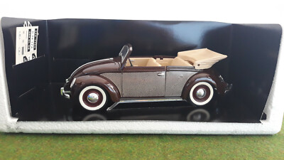 Jolie Coccinelle Volkswagen Décapotable - Modèle Réduit Solido 1/17 - Boîte Neuve