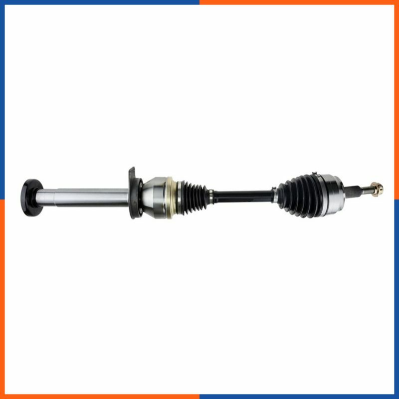 Arbre de transmission droit pour VW en acier forgé renforcé 25287