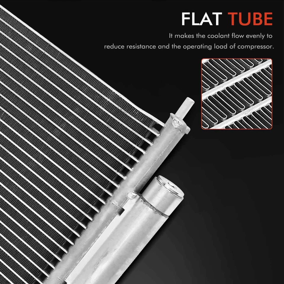 Condensador de aire acondicionado aire acondicionado con secador para Honda Ridgeline 2006-2014 V6 3,5 L Foto 3 de 4