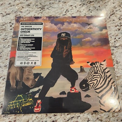 Jae Skeese x Big Ghost LTD - Authenticity Check (LP, Album, Ltd, Black)