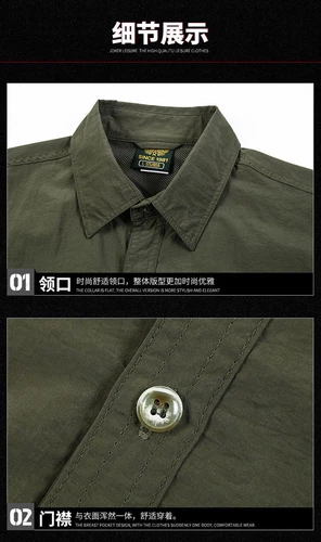 Camiseta táctica de manga corta del ejército militar para hombre Top de carga con botones - Imagen 10 de 20