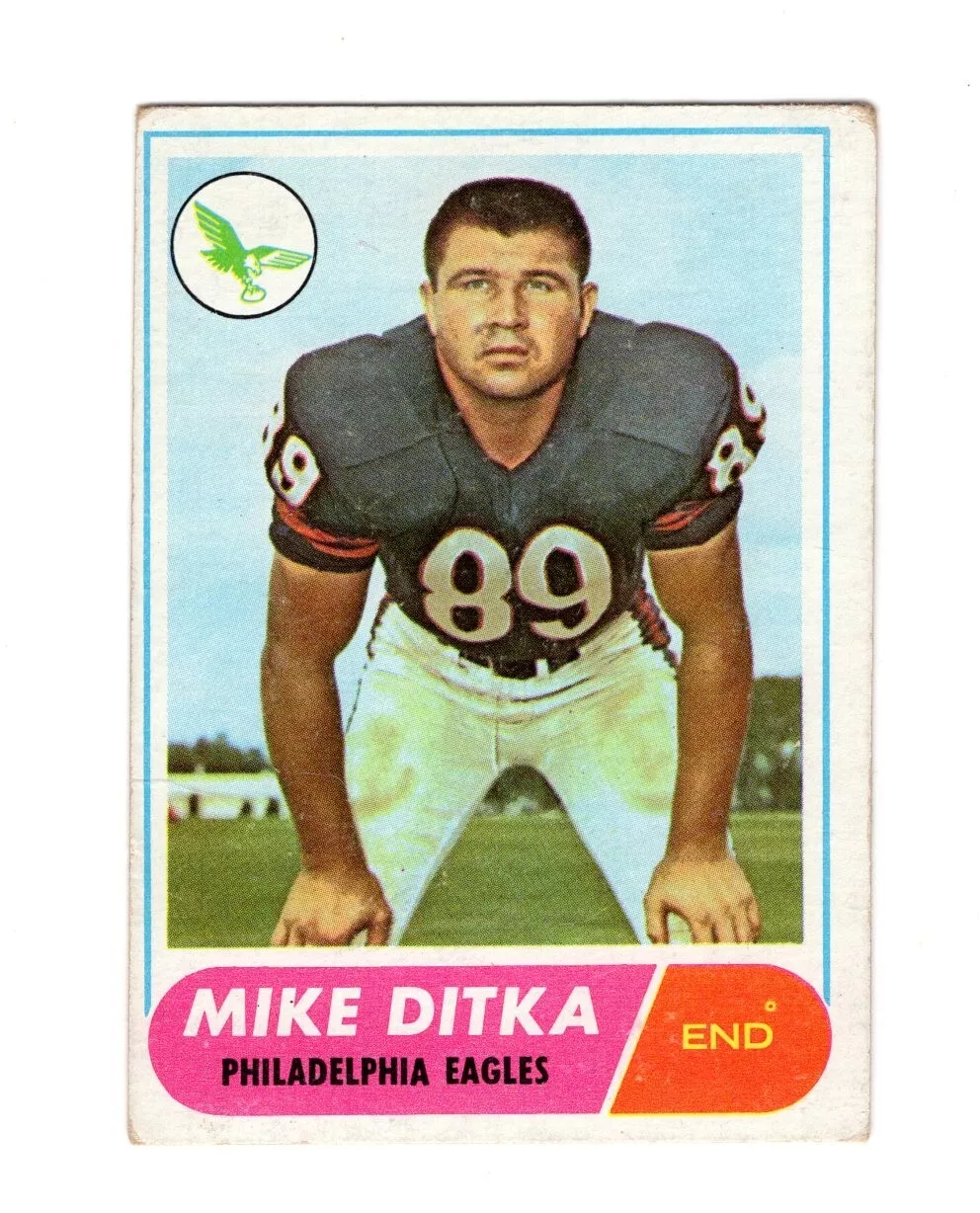 Mike Ditka trading card