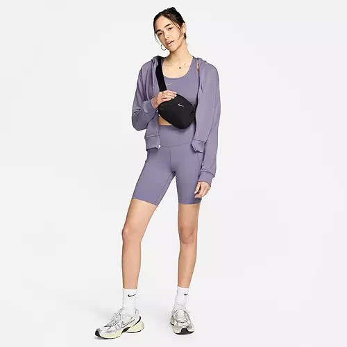 Nike One Dri-FIT High-Waisted 8" Biker Shorts w/ Pockets Women's Size Medium NEW - Picture 8 of 8
