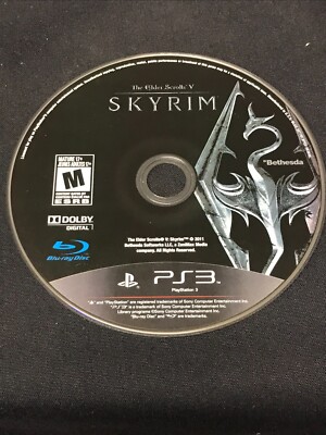 The Elder Scrolls V Skyrim - PS3 Disc Only - Replacement Disc