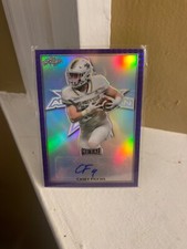 Casey Filkins 2020 Leaf All American Bowl Purple Etch Auto #5/15 Stanford