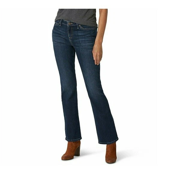 Women's lee no gap waistband curvy fit bootcut jeans hotsell