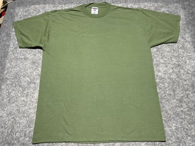 NEW Vintage Green XL Blank Has small snag on back Skate Grunge Jerzees Shirt