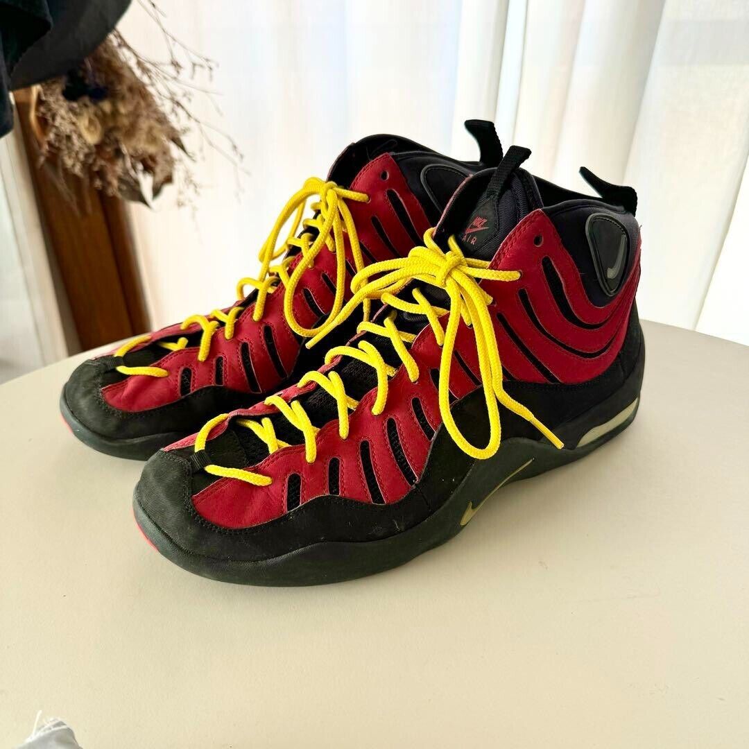 Nike Air Bakin Rodman 29cm US11 Black x Varsity Red USED Nike Air Bakin Rodman 29cm US11 Black x Varsity Red USED