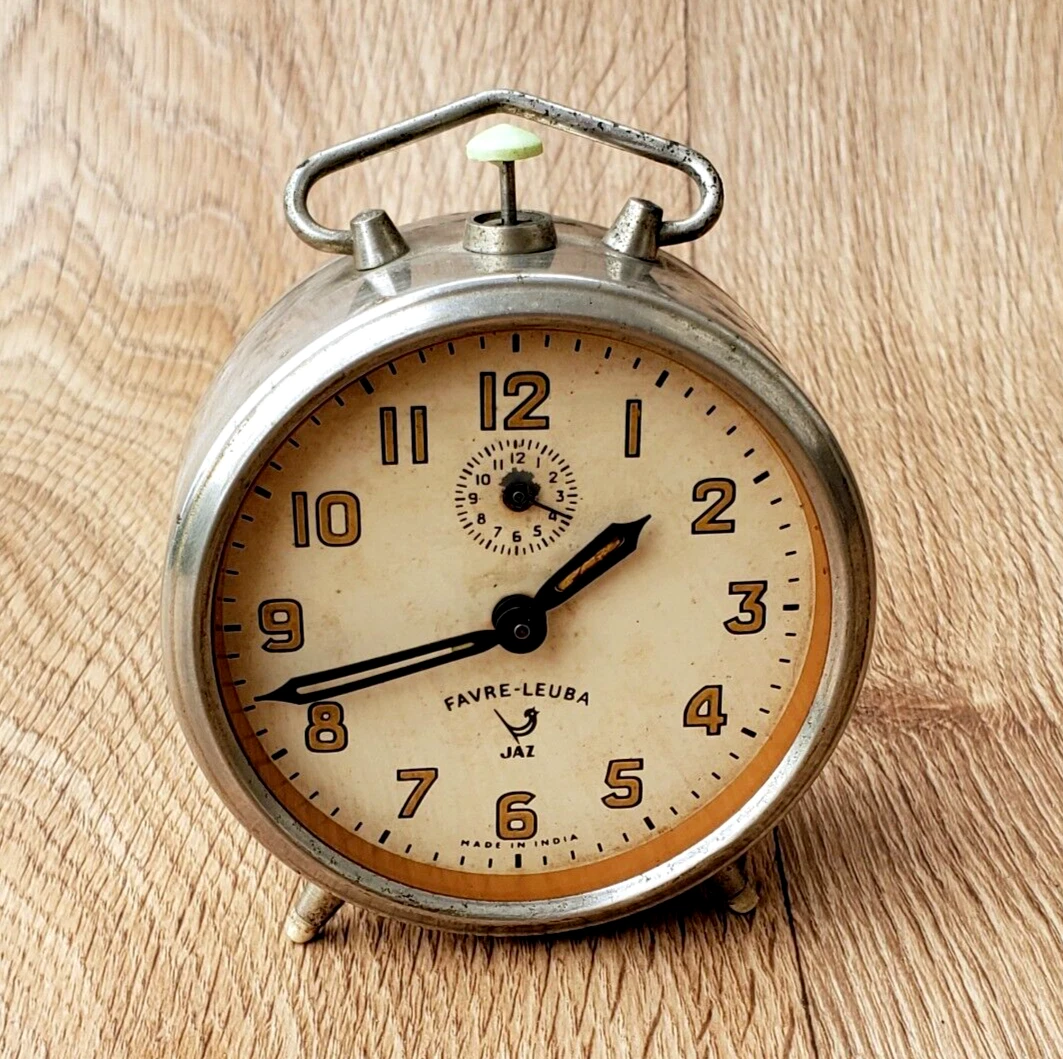 Favre leuba old alarm clock sales