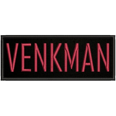 Custom Ghostbusters Name Tag Patch - Iron-On Appliqué For Kids Costumes, Jackets, & Backpacks (Your Name)