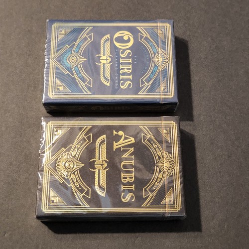 Anubis & Osiris V1 Luxury Playing Cards Set by STEVE MINTY - New Sealed - 第 5/6 張圖片
