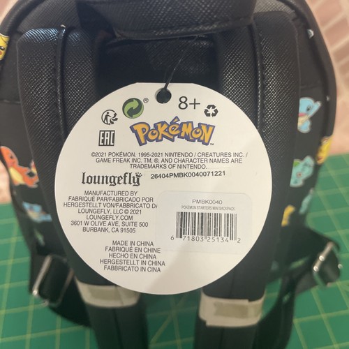 LOUNGEFLY POKEMON MINI ZAINO nuovo con etichette esclusivo - Foto 7 di 12