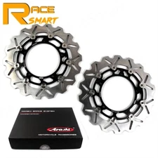 Front Brake Rotors For Yamaha XV1900 Raider 2008-2017 XJ6 Diversion 2009-2015