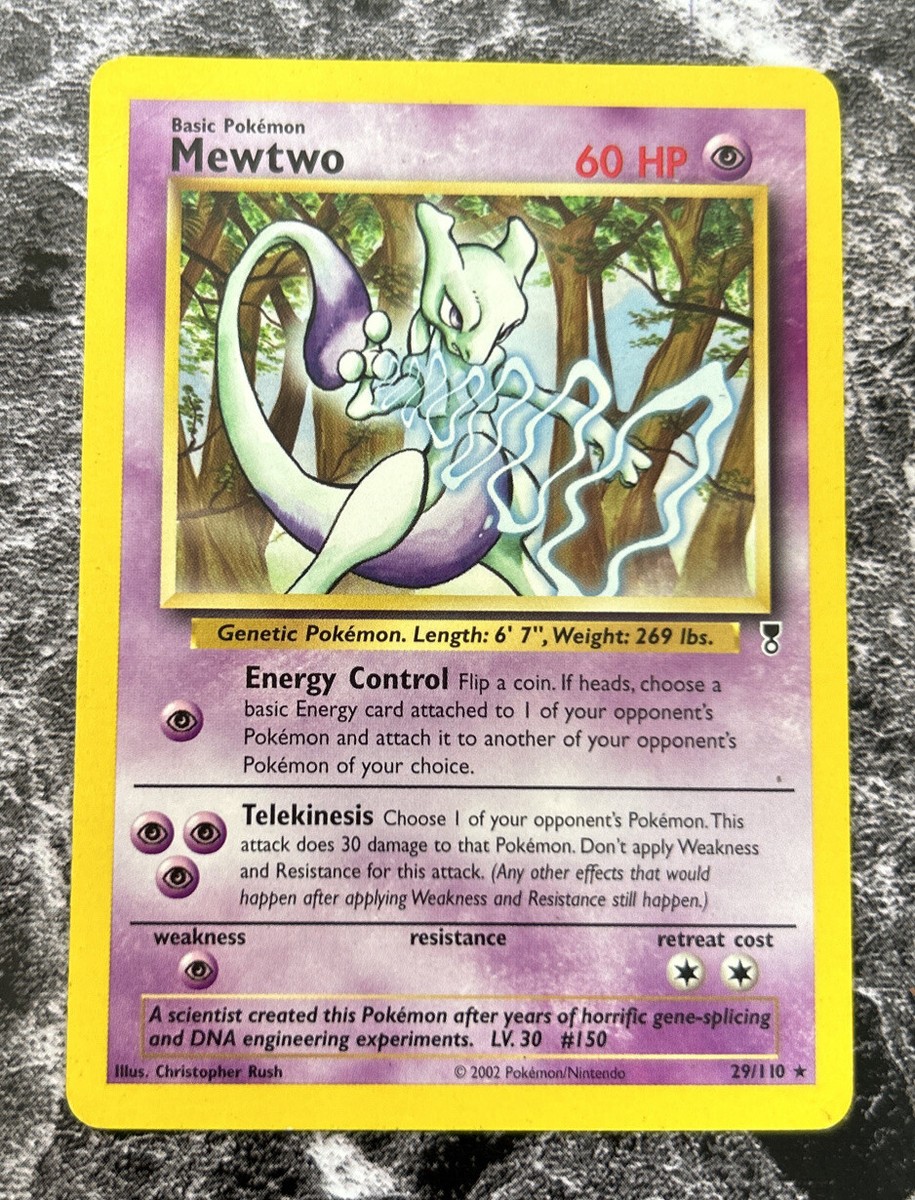 legendary mewtwo pokemon card TCG this version of Mewtwo What do you think is
