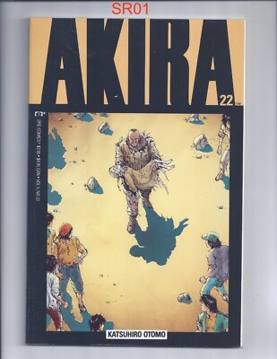 Akira #22 1st print 1988 Epic Marvel Katsuhiro Otomo manga anime VF sr01