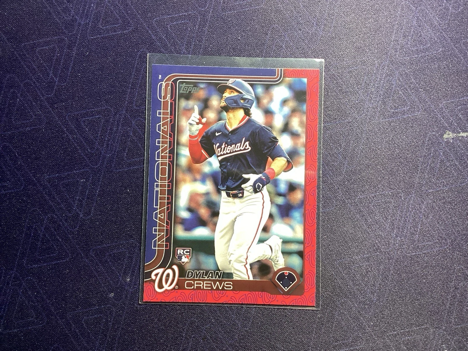 2025 Topps Team Color Border Variations #74 Rookie Dylan Crews RC SSP CASE HIT