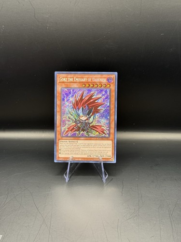 Yu-Gi-Oh! Gorz – Der Abgesandte Der Finsternis BLMM-EN005 Secret Rare 1. Auflage Sammelkarte
