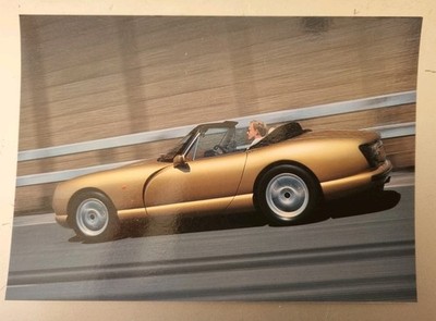 TVR Chimaera Ausgabe 4 Nummer 10 Postkarte TVR Werbekarte Blackpool *NEUWERTIG