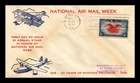 US COVER AIR MAIL FDC SCOTT C23 NATIONAL AIR MAIL WEEK ST PETERSBURG FLORIDA